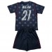Spojené státy Timothy Weah #21 Dětské Oblečení Venkovní Dres MS 2026 Krátkým Rukávem (+ trenýrky) Spojené státy Timothy Weah #21 Dětské Oblečení Venkovní Dres MS 2026 Krátkým Rukávem (+ trenýrky)